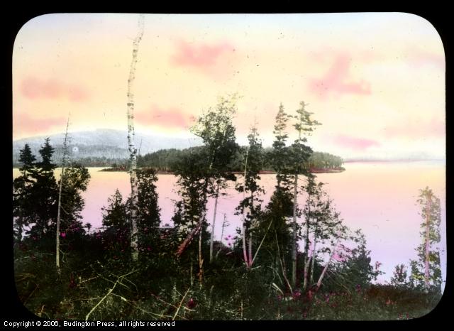 Lake Hand Colored